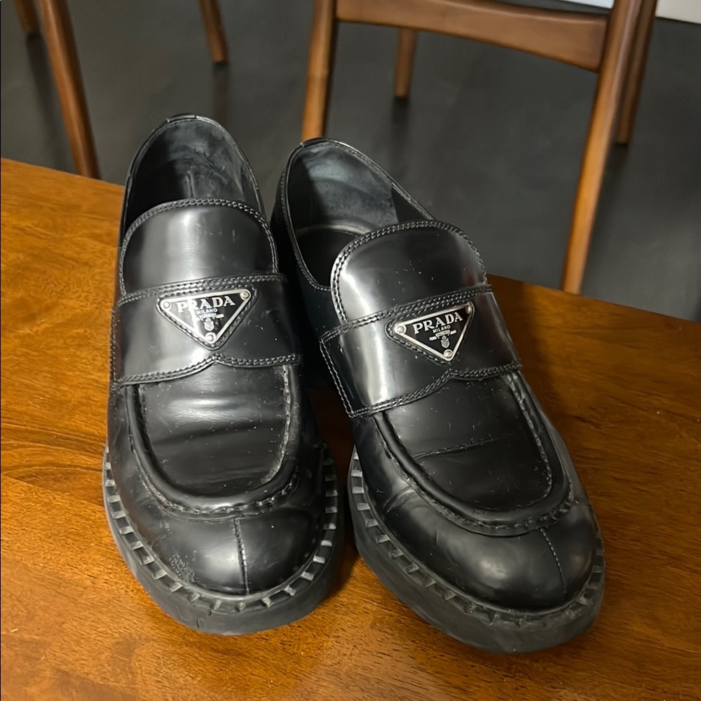 Prada Women’s Black Loafers